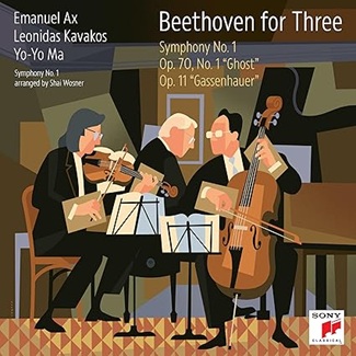 Beethoven for Three: Symphony No. 1 / Op. 70, No. 1 “Ghost” / Op. 11 “Gassenhauer”